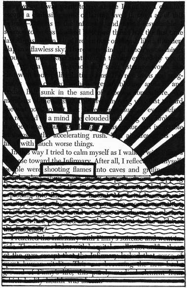 Blackout Poetry example