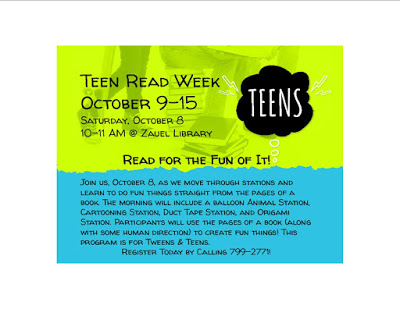 Image for Teen Read Week