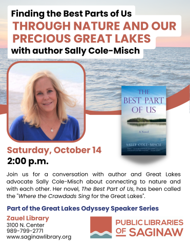 Flyer for Conversation with Sally Cole-Misch