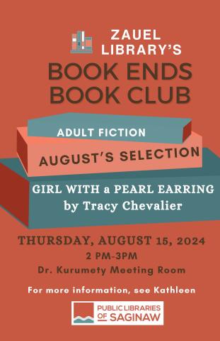 Book Ends Book Club August flyer