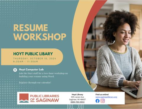 Resume Workshop flyer