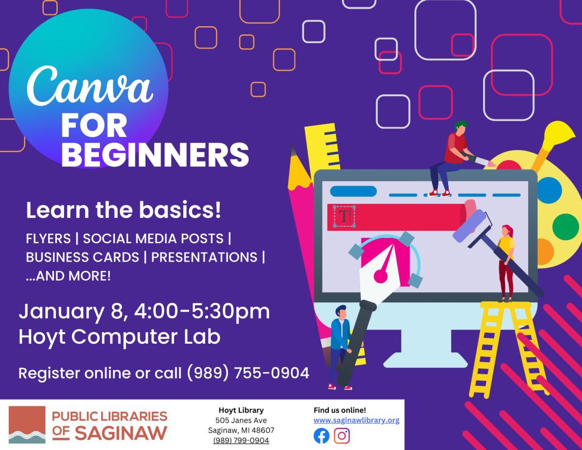 Canva Course flyer