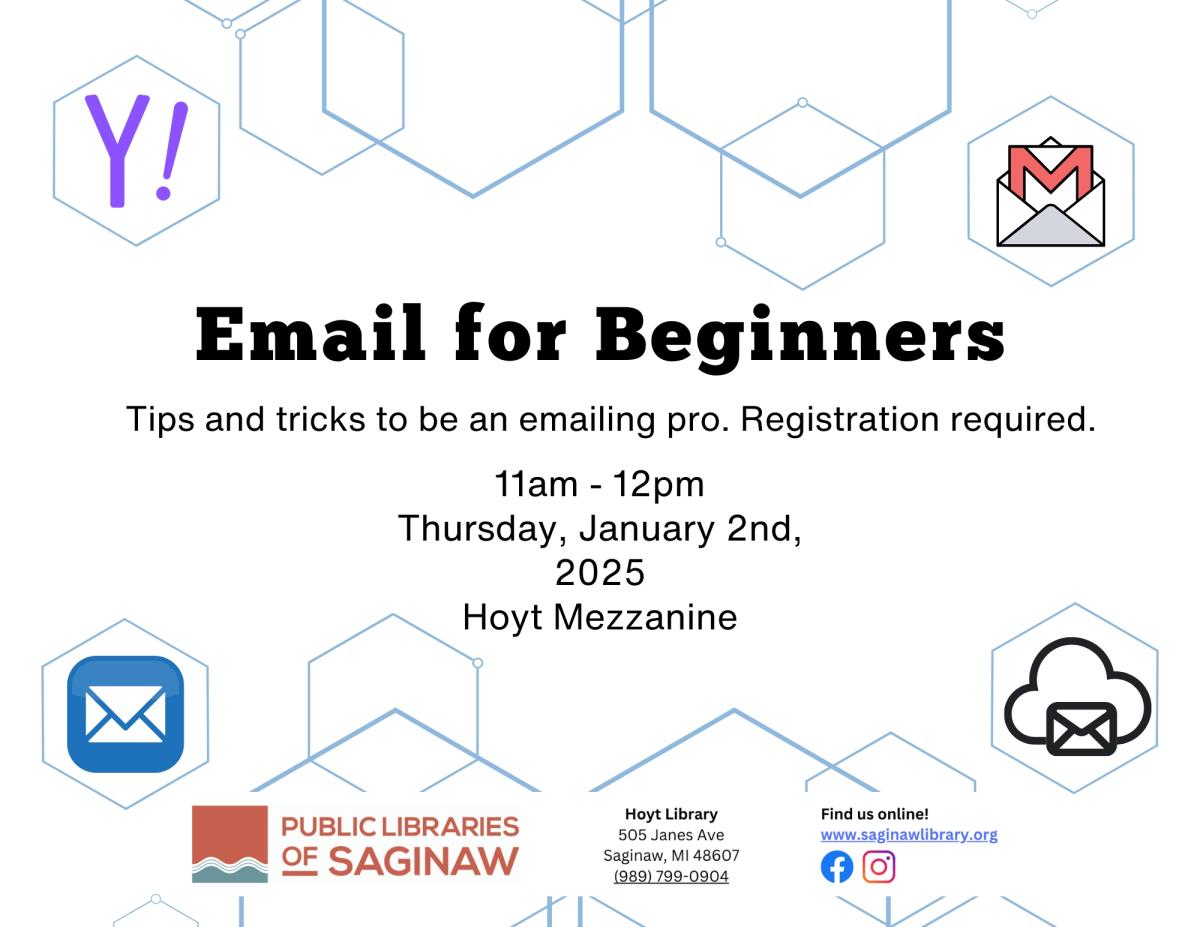 Email for Beginners Flyer