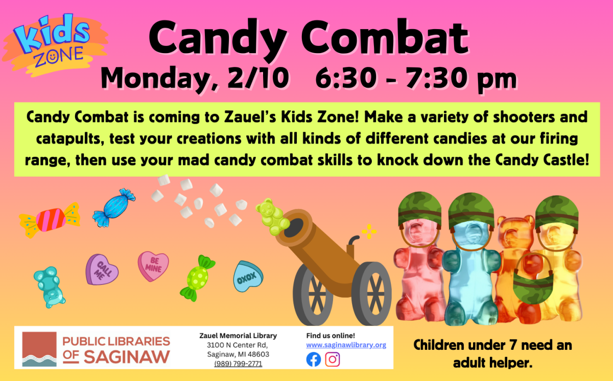 Flyer describing the Candy Combat program