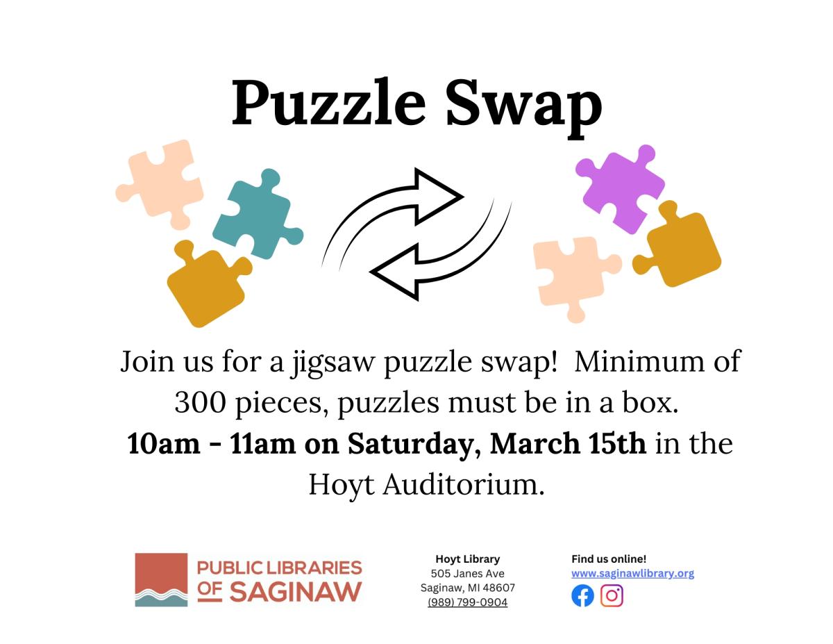 Puzzle Swap flyer