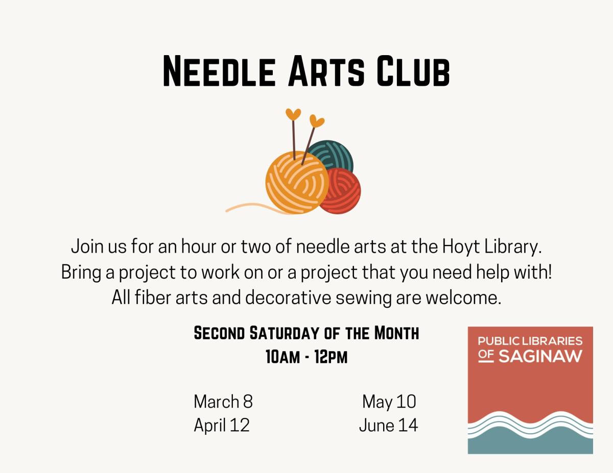 Needle Arts Club Flyer